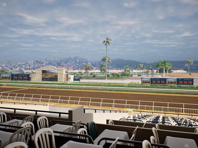 Del Mar Thoroughbred Club - Section Clubhouse Terrace Lvl 2 Tbl 908 Seat View