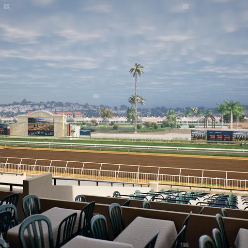 Del Mar Thoroughbred Club - Section Clubhouse Terrace Lvl 2 Tbl 909 Seat View