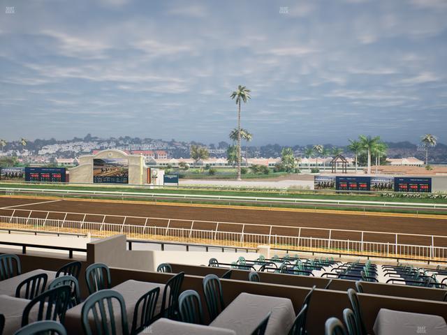 Del Mar Thoroughbred Club - Section Clubhouse Terrace Lvl 2 Tbl 909 Seat View