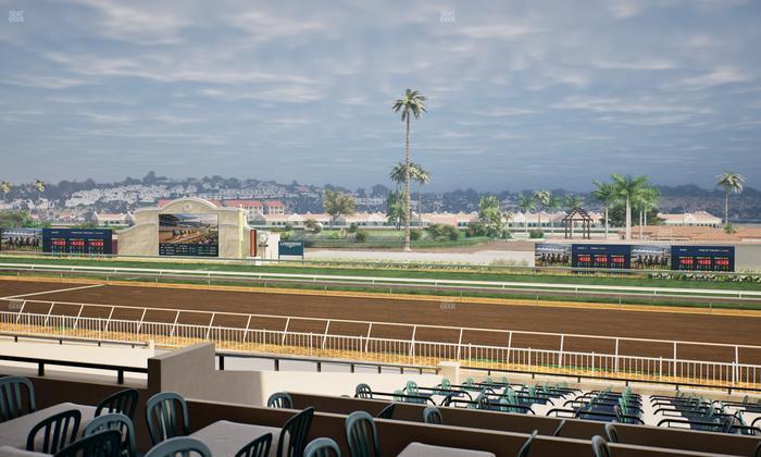 Del Mar Thoroughbred Club - Section Clubhouse Terrace Lvl 2 Tbl 909 Seat View