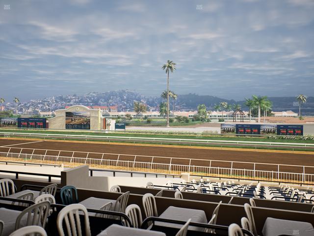 Del Mar Thoroughbred Club - Section Clubhouse Terrace Lvl 2 Tbl 909 Seat View