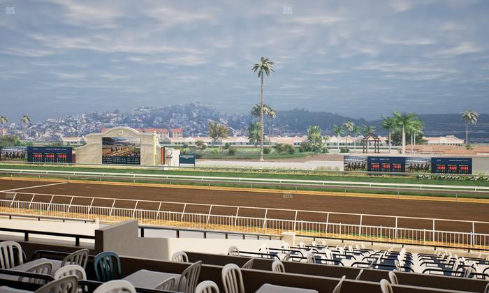 Del Mar Thoroughbred Club - Section Clubhouse Terrace Lvl 2 Tbl 909 Seat View