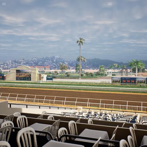 Del Mar Thoroughbred Club - Section Clubhouse Terrace Lvl 2 Tbl 910 Seat View