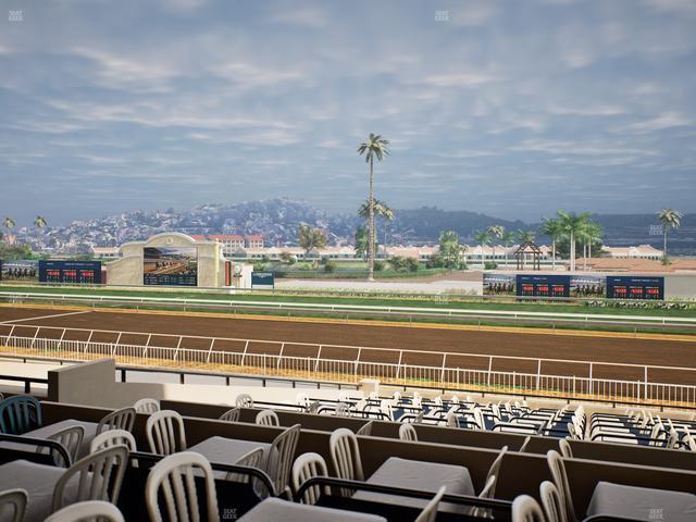 Del Mar Thoroughbred Club - Section Clubhouse Terrace Lvl 2 Tbl 910 Seat View