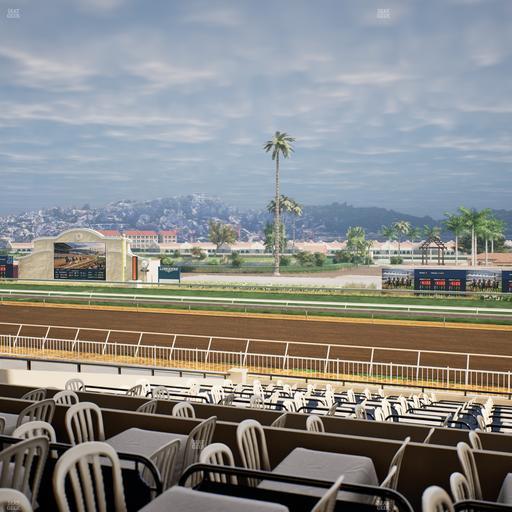 Del Mar Thoroughbred Club - Section Clubhouse Terrace Lvl 2 Tbl 911 Seat View