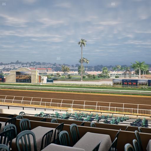 Del Mar Thoroughbred Club - Section Clubhouse Terrace Lvl 2 Tbl 911 Seat View