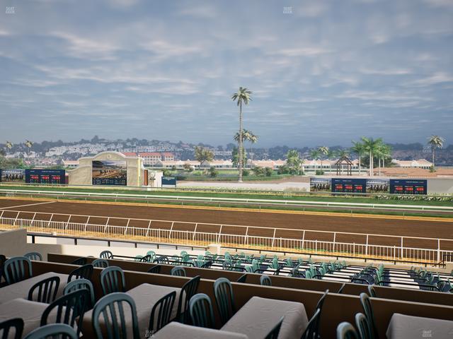 Del Mar Thoroughbred Club - Section Clubhouse Terrace Lvl 2 Tbl 911 Seat View