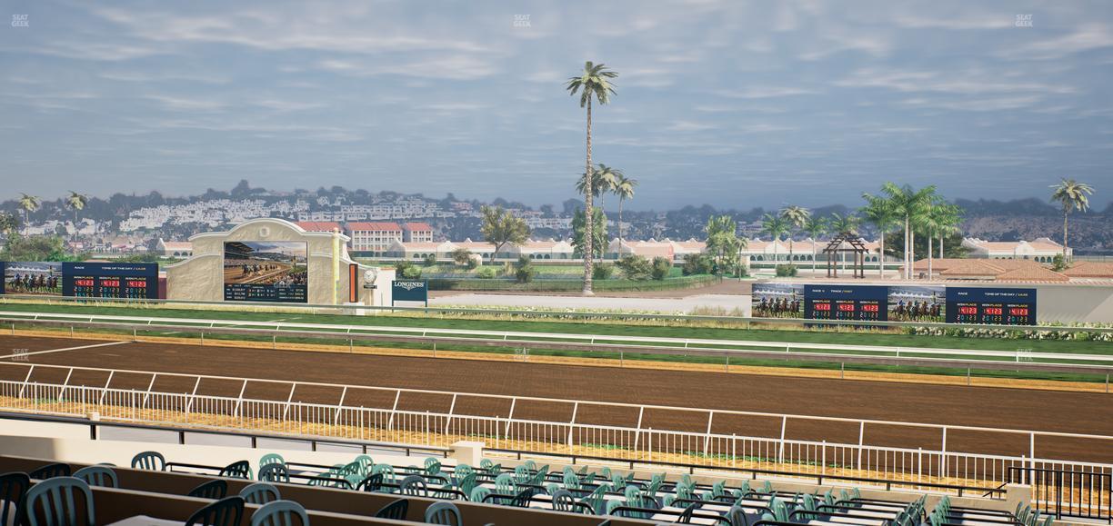 Del Mar Thoroughbred Club - Section Clubhouse Terrace Lvl 2 Tbl 912 Seat View