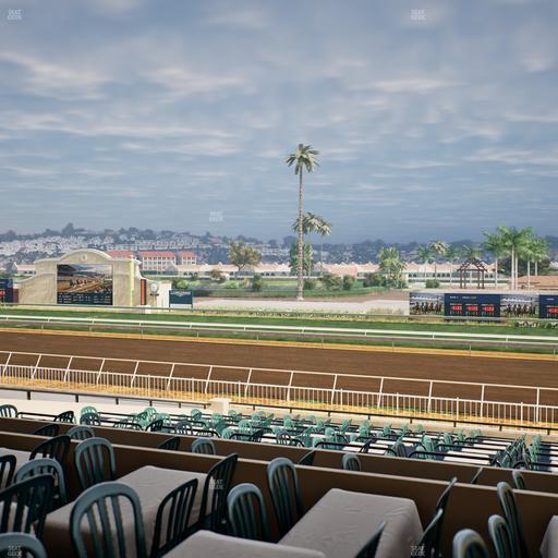 Del Mar Thoroughbred Club - Section Clubhouse Terrace Lvl 2 Tbl 912 Seat View