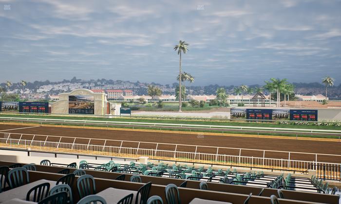 Del Mar Thoroughbred Club - Section Clubhouse Terrace Lvl 2 Tbl 912 Seat View