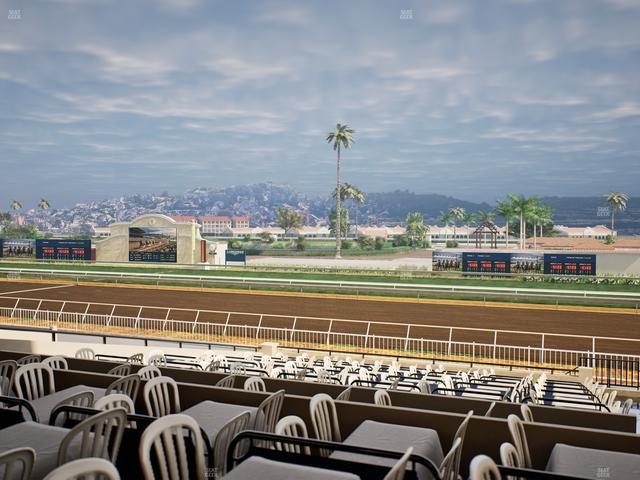 Del Mar Thoroughbred Club - Section Clubhouse Terrace Lvl 2 Tbl 912 Seat View