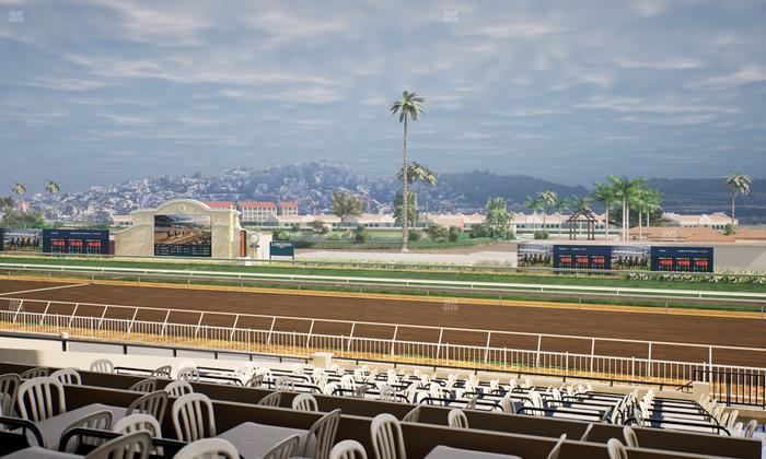 Del Mar Thoroughbred Club - Section Clubhouse Terrace Lvl 2 Tbl 912 Seat View