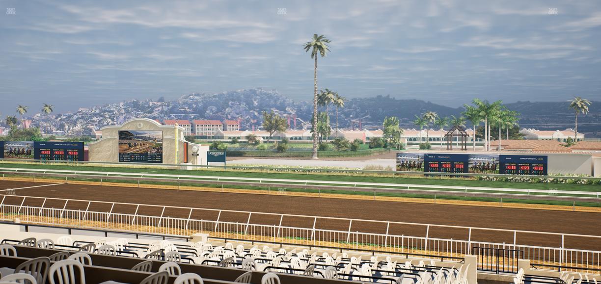 Del Mar Thoroughbred Club - Section Clubhouse Terrace Lvl 2 Tbl 913 Seat View