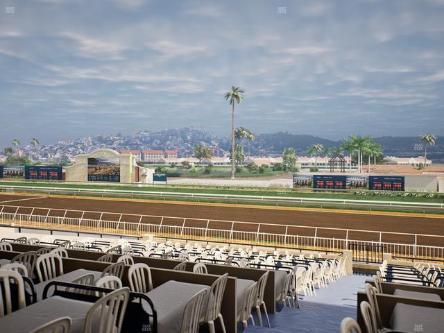 Del Mar Thoroughbred Club - Section Clubhouse Terrace Lvl 2 Tbl 913 Seat View