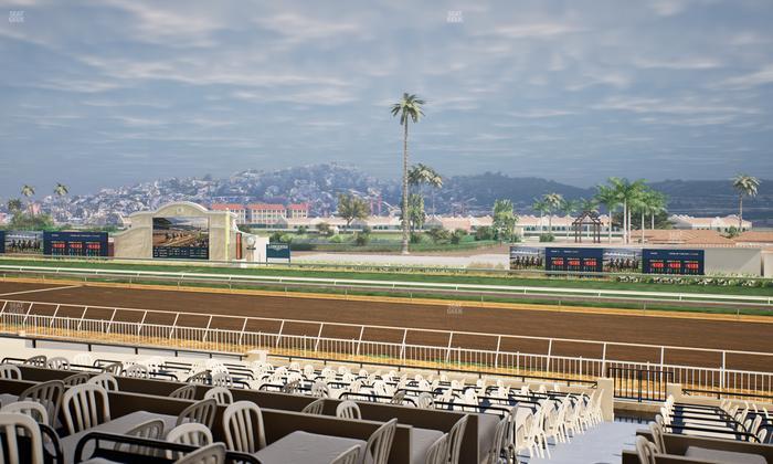 Del Mar Thoroughbred Club - Section Clubhouse Terrace Lvl 2 Tbl 913 Seat View