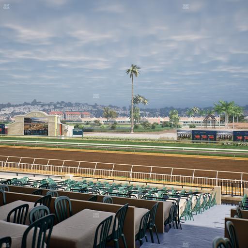Del Mar Thoroughbred Club - Section Clubhouse Terrace Lvl 2 Tbl 913 Seat View