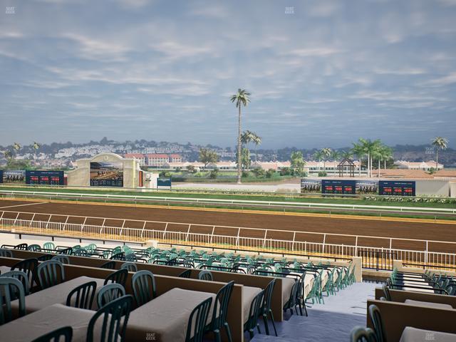 Del Mar Thoroughbred Club - Section Clubhouse Terrace Lvl 2 Tbl 913 Seat View