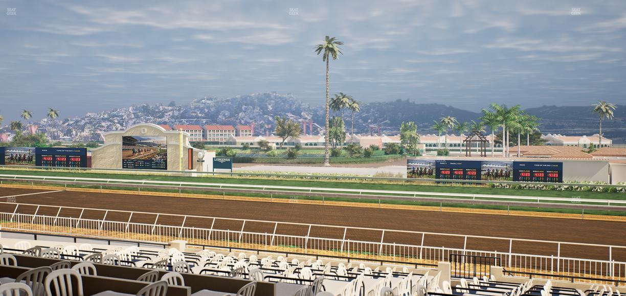 Del Mar Thoroughbred Club - Section Clubhouse Terrace Lvl 2 Tbl 914 Seat View