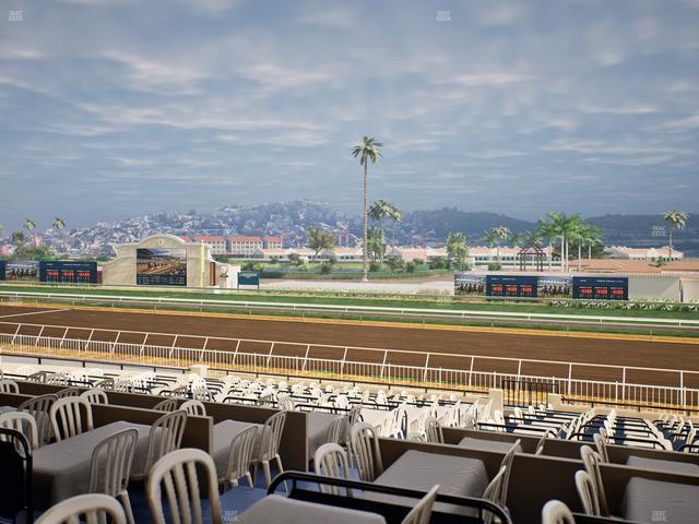 Del Mar Thoroughbred Club - Section Clubhouse Terrace Lvl 2 Tbl 914 Seat View
