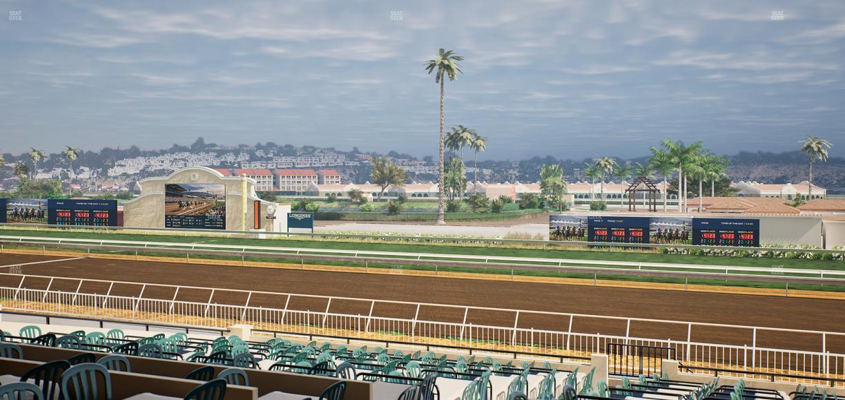 Del Mar Thoroughbred Club - Section Clubhouse Terrace Lvl 2 Tbl 914 Seat View