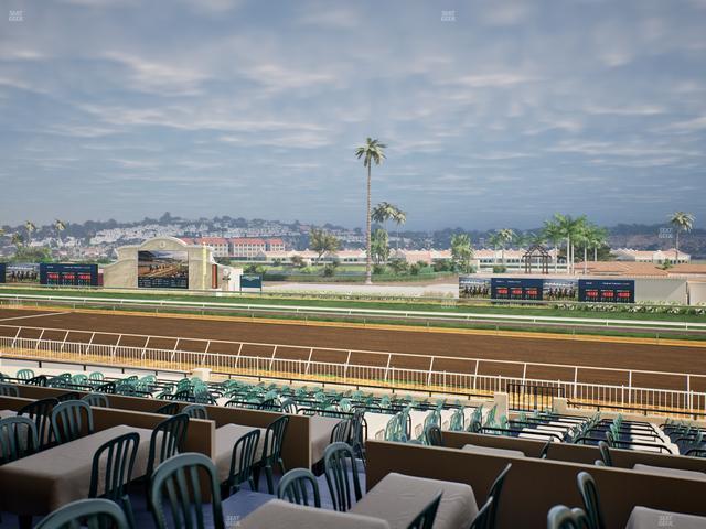 Del Mar Thoroughbred Club - Section Clubhouse Terrace Lvl 2 Tbl 914 Seat View
