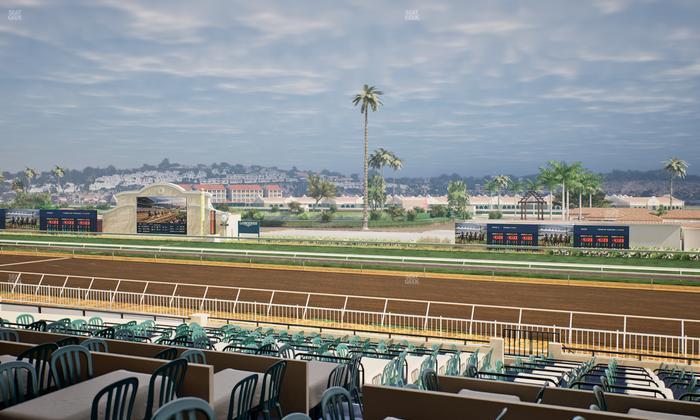 Del Mar Thoroughbred Club - Section Clubhouse Terrace Lvl 2 Tbl 914 Seat View