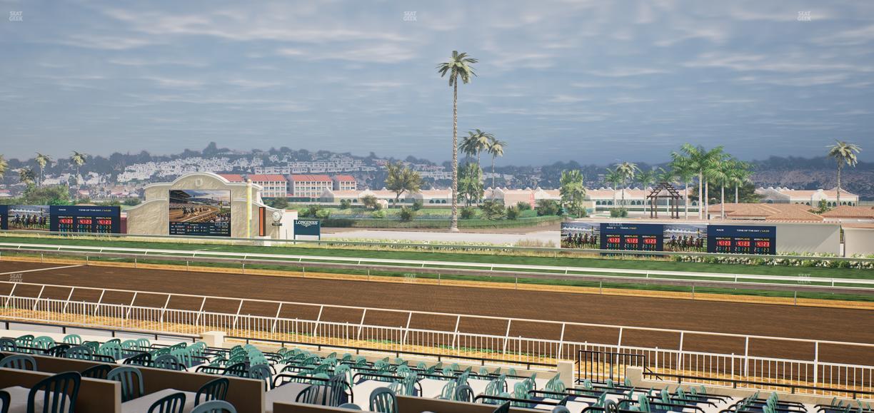 Del Mar Thoroughbred Club - Section Clubhouse Terrace Lvl 2 Tbl 915 Seat View