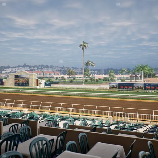 Del Mar Thoroughbred Club - Section Clubhouse Terrace Lvl 2 Tbl 915 Seat View