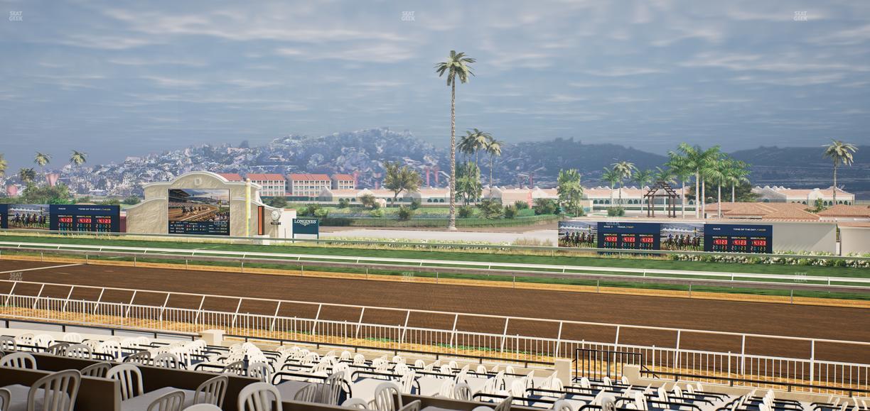Del Mar Thoroughbred Club - Section Clubhouse Terrace Lvl 2 Tbl 915 Seat View