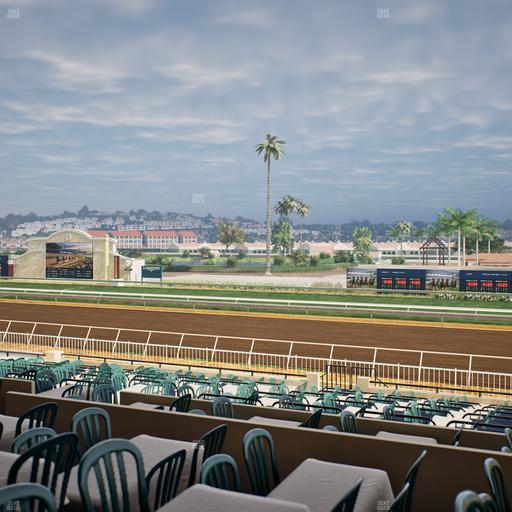 Del Mar Thoroughbred Club - Section Clubhouse Terrace Lvl 2 Tbl 916 Seat View