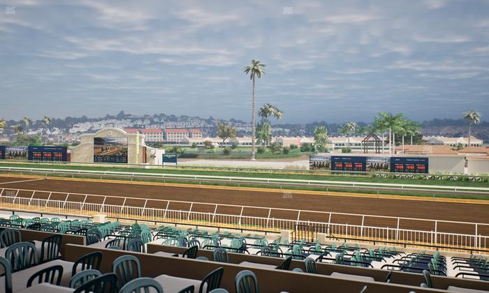 Del Mar Thoroughbred Club - Section Clubhouse Terrace Lvl 2 Tbl 916 Seat View
