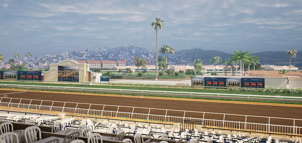 Del Mar Thoroughbred Club - Section Clubhouse Terrace Lvl 2 Tbl 916 Seat View
