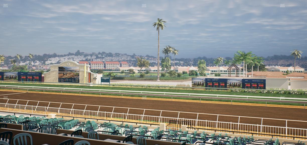 Del Mar Thoroughbred Club - Section Clubhouse Terrace Lvl 2 Tbl 917 Seat View
