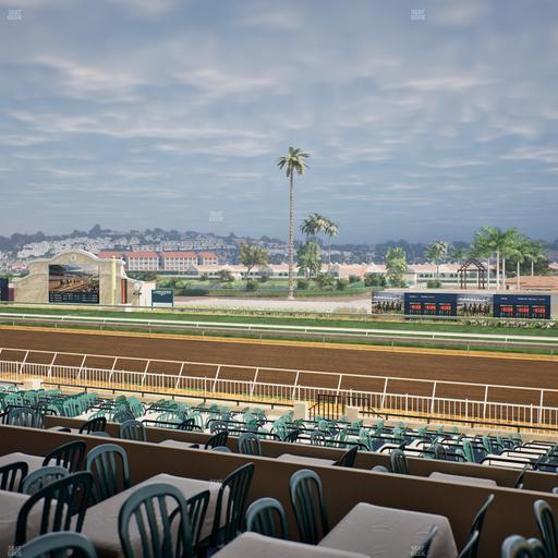 Del Mar Thoroughbred Club - Section Clubhouse Terrace Lvl 2 Tbl 917 Seat View