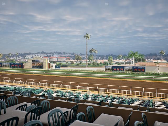 Del Mar Thoroughbred Club - Section Clubhouse Terrace Lvl 2 Tbl 917 Seat View