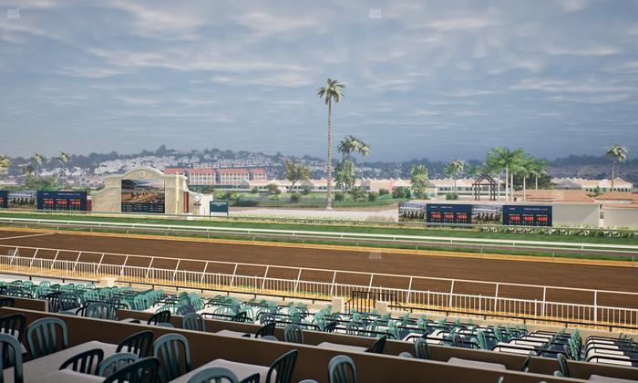 Del Mar Thoroughbred Club - Section Clubhouse Terrace Lvl 2 Tbl 917 Seat View