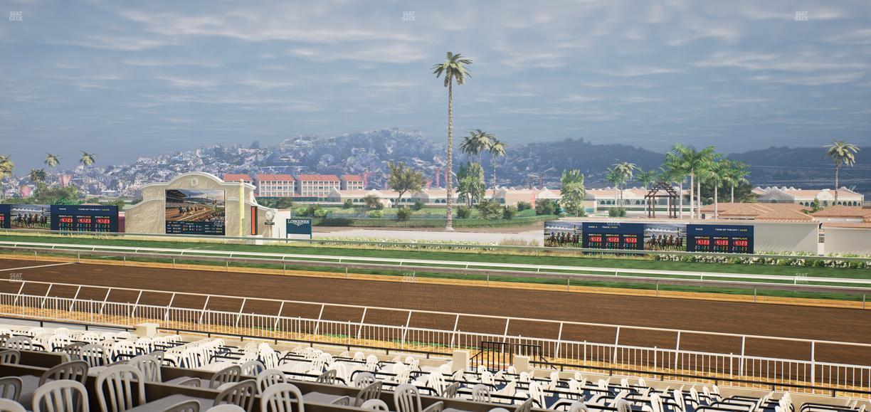 Del Mar Thoroughbred Club - Section Clubhouse Terrace Lvl 2 Tbl 917 Seat View