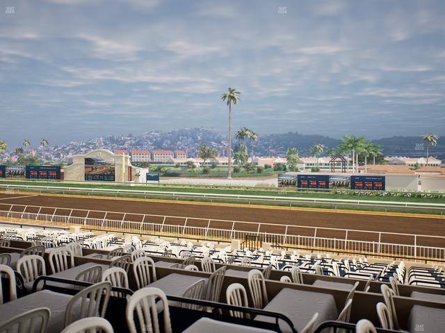 Del Mar Thoroughbred Club - Section Clubhouse Terrace Lvl 2 Tbl 917 Seat View