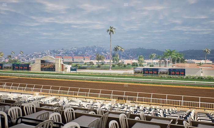 Del Mar Thoroughbred Club - Section Clubhouse Terrace Lvl 2 Tbl 917 Seat View