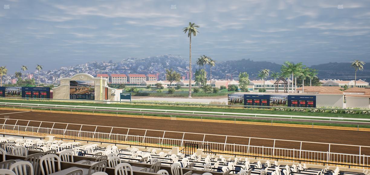 Del Mar Thoroughbred Club - Section Clubhouse Terrace Lvl 2 Tbl 918 Seat View