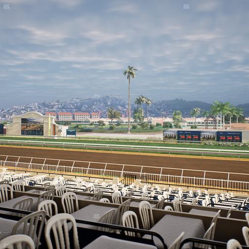 Del Mar Thoroughbred Club - Section Clubhouse Terrace Lvl 2 Tbl 918 Seat View