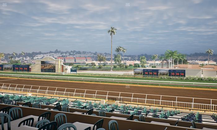 Del Mar Thoroughbred Club - Section Clubhouse Terrace Lvl 2 Tbl 918 Seat View