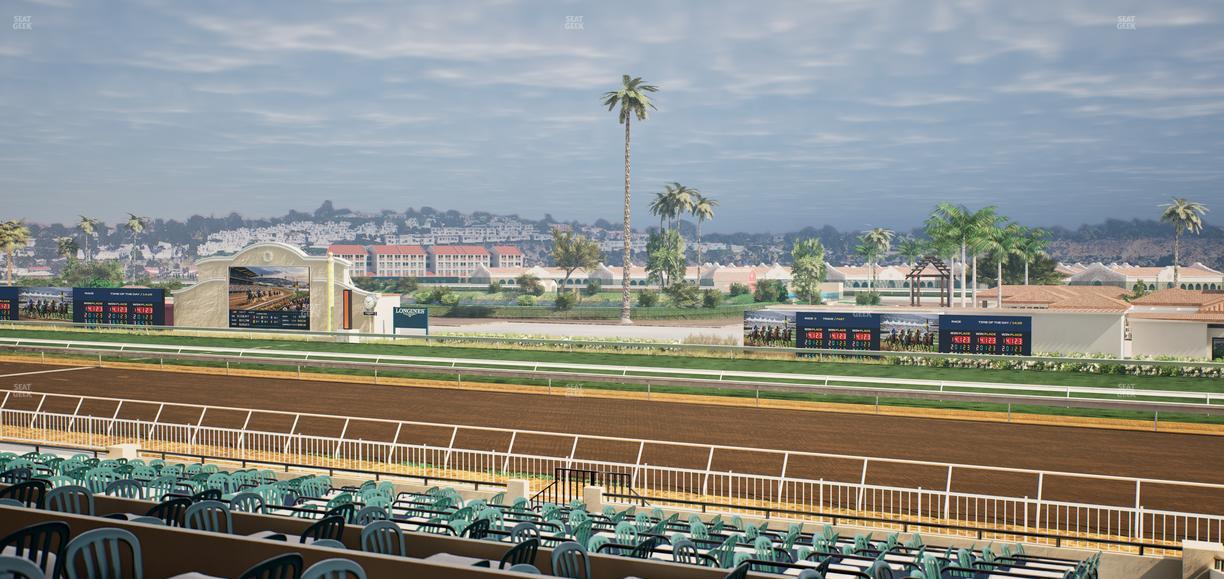 Del Mar Thoroughbred Club - Section Clubhouse Terrace Lvl 2 Tbl 919 Seat View