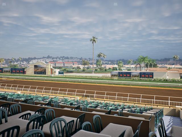 Del Mar Thoroughbred Club - Section Clubhouse Terrace Lvl 2 Tbl 919 Seat View