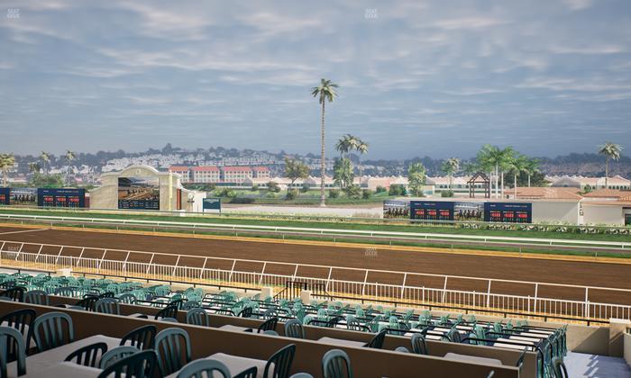 Del Mar Thoroughbred Club - Section Clubhouse Terrace Lvl 2 Tbl 919 Seat View