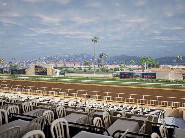 Del Mar Thoroughbred Club - Section Clubhouse Terrace Lvl 2 Tbl 919 Seat View