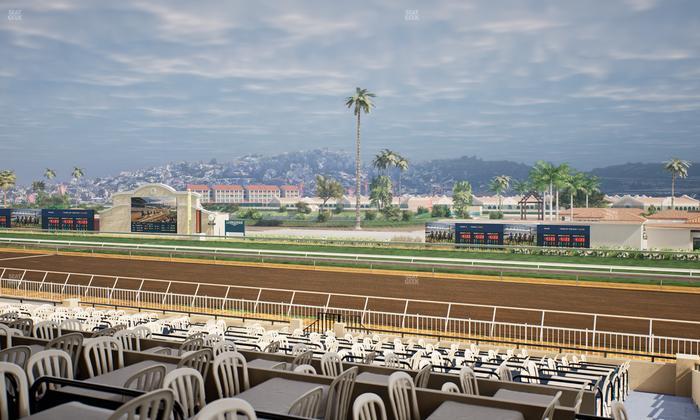 Del Mar Thoroughbred Club - Section Clubhouse Terrace Lvl 2 Tbl 919 Seat View