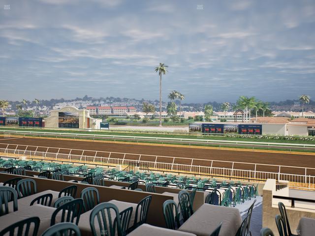 Del Mar Thoroughbred Club - Section Clubhouse Terrace Lvl 2 Tbl 920 Seat View