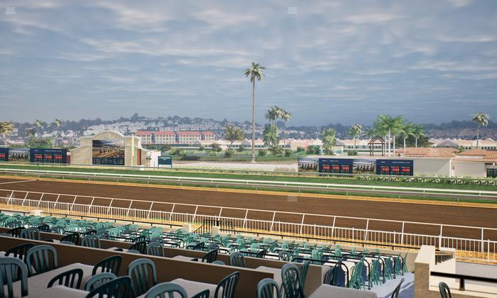 Del Mar Thoroughbred Club - Section Clubhouse Terrace Lvl 2 Tbl 920 Seat View