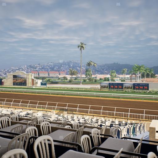 Del Mar Thoroughbred Club - Section Clubhouse Terrace Lvl 2 Tbl 920 Seat View